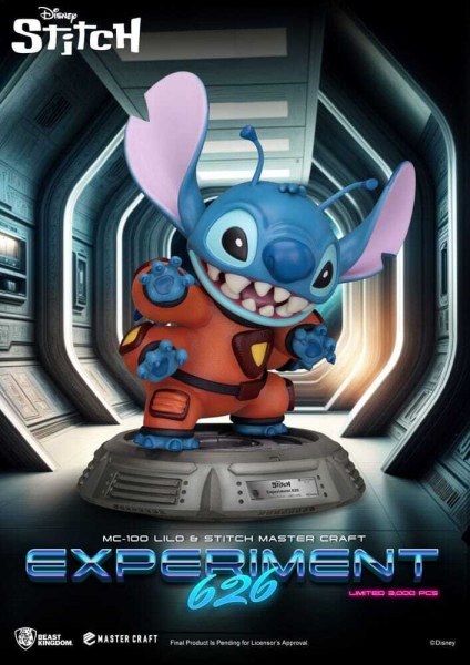 Statuetta Lilo e Stitch Master Craft Experiment 626 39 cm - Disney Mastercraft