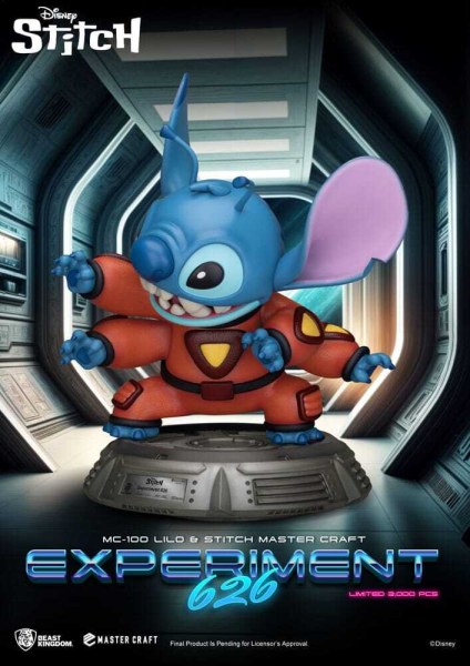 Statuetta Lilo e Stitch Master Craft Experiment 626 39 cm - Disney Mastercraft