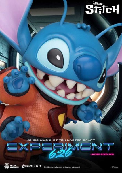Statuetta Lilo e Stitch Master Craft Experiment 626 39 cm - Disney Mastercraft