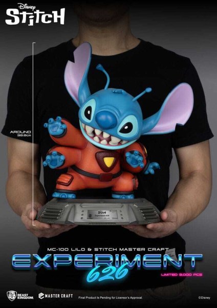 Statuetta Lilo e Stitch Master Craft Experiment 626 39 cm - Disney Mastercraft