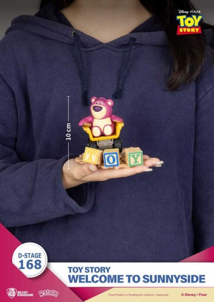 diorama Toy Story PVC D-Stage Benvenuti a Sunnyside 14 cm