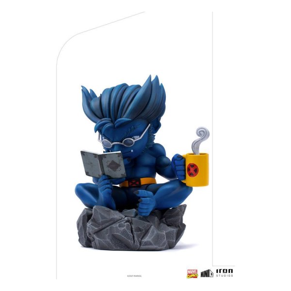 Marvel Comics Mini Co. Deluxe PVC Beast (X-Men) figura 14 cm