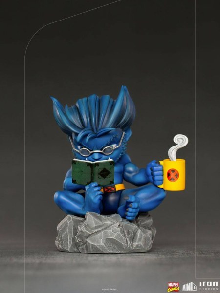 Marvel Comics Mini Co. Deluxe PVC Beast (X-Men) figura 14 cm