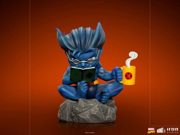 Marvel Comics Mini Co. Deluxe PVC Beast (X-Men) figura 14 cm