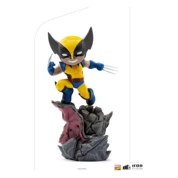 Marvel Comics Mini Co. Deluxe PVC Wolverine (X-Men) figura 21 cm
