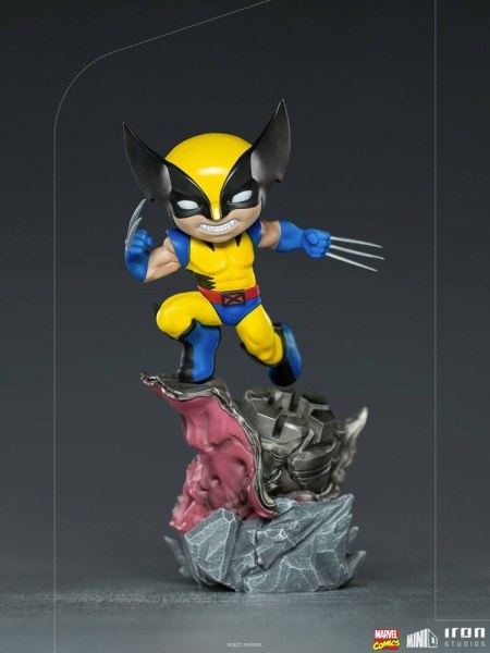 Marvel Comics Mini Co. Deluxe PVC Wolverine (X-Men) figura 21 cm