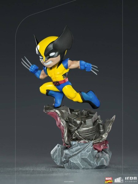Marvel Comics Mini Co. Deluxe PVC Wolverine (X-Men) figura 21 cm