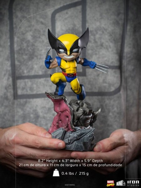 Marvel Comics Mini Co. Deluxe PVC Wolverine (X-Men) figura 21 cm