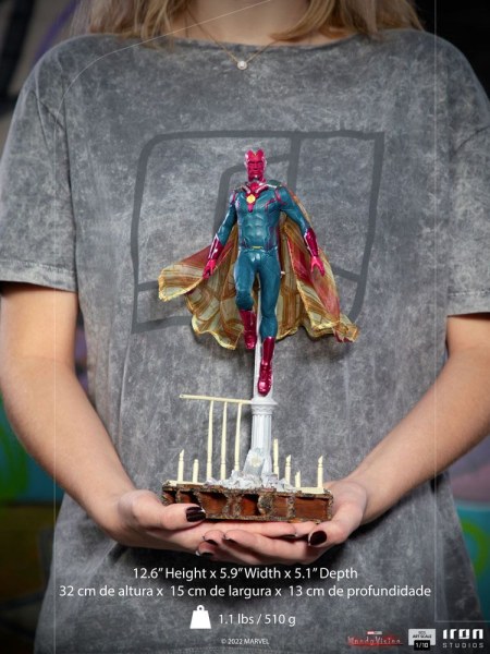 Statuetta WandaVision 1/10 BDS Art Scale Vision 32 cm