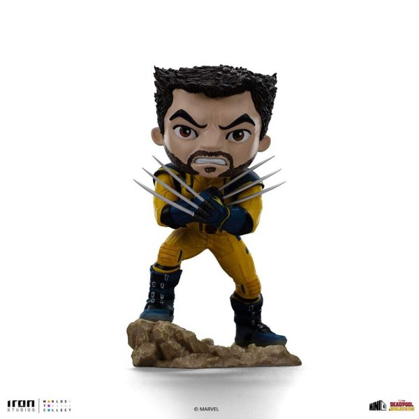 Deadpool e Wolverine statuetta Mini Co. PVC Deadpool e Wolverine set Unmasked 14 cm
