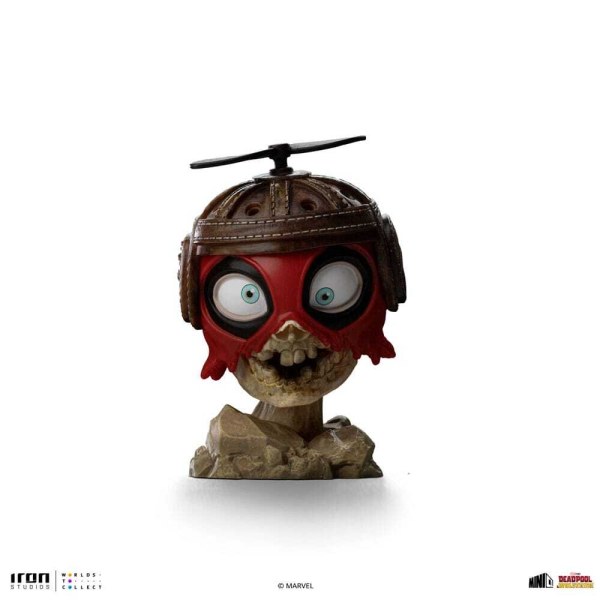 Deadpool e Wolverine statuetta Mini Co. PVC Deadpool e Wolverine set Unmasked 14 cm