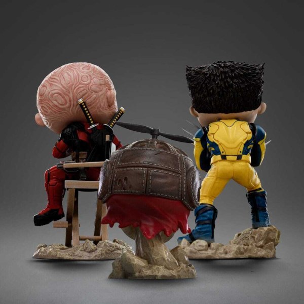 Deadpool e Wolverine Mini Co. PVC figure Wolverine smascherato 14 cm