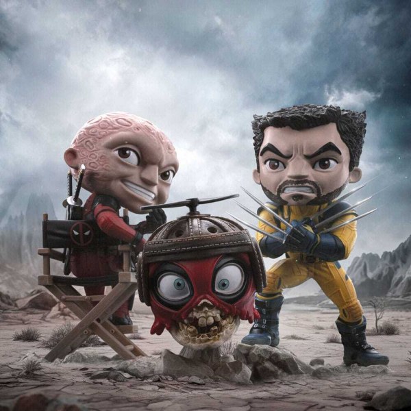 Deadpool e Wolverine Mini Co. PVC figure Wolverine smascherato 14 cm