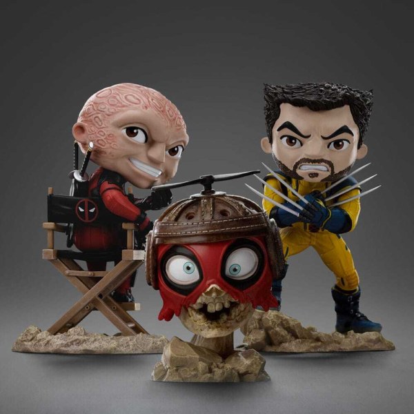 Deadpool e Wolverine Mini Co. PVC figure Wolverine smascherato 14 cm