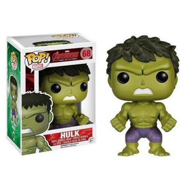 Avengers Age of Ultron POP! 68 Bobble Head in vinile Hulk , 10 cm