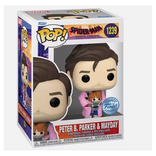 FUNKO POP! 1239 Peter B. Parker & Mayday - Marvel Spider-Man: Across the Spider-Verse