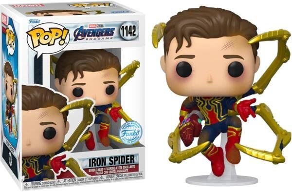 FUNKO POP! 1142 Spider-Man Senza Maschera - Marvel Avengers: Endgame