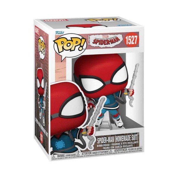 Friendly Neighborhood Spider-Man POP! 1527 Figura in vinile Proto Suit Spider-Man 9 cm