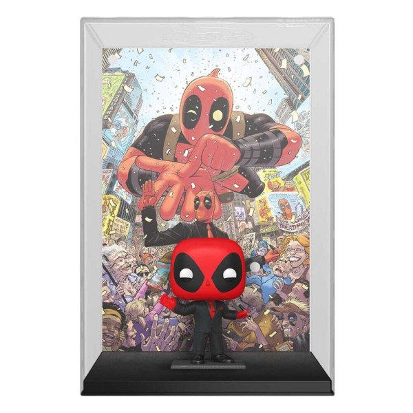 FUNKO POP! 46 Comic Cover Deadpool in Tuta Nera - Marvel Deadpool (2025)