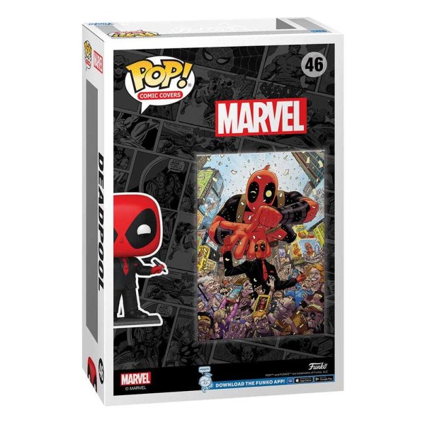 FUNKO POP! 46 Comic Cover Deadpool in Tuta Nera - Marvel Deadpool (2025)