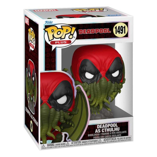 Marvel POP! 1491 Plus Figurina in vinile Deadpool come Cthulhu 9 cm