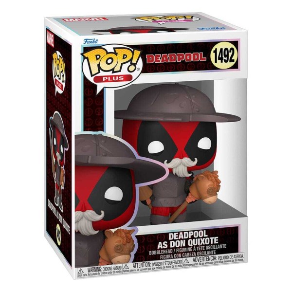 Marvel POP! 1492 Plus Figurina in vinile Deadpool come Don Chisciotte 9 cm