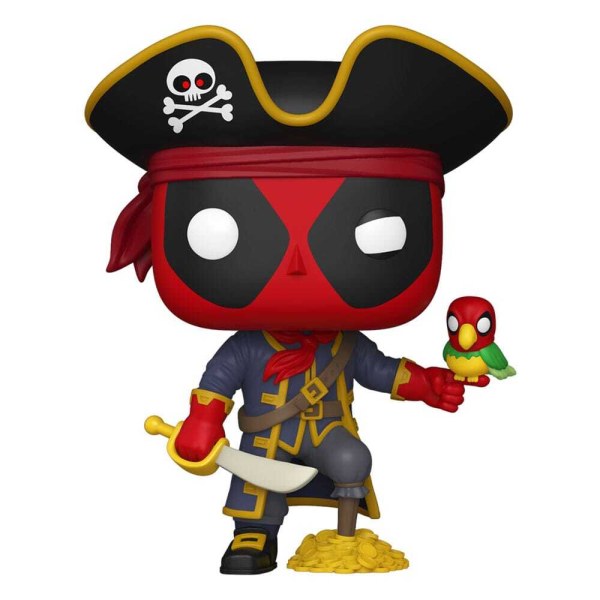 Marvel POP! 1493 Plus Figurina in vinile Deadpool come Long John Silver 9 cm