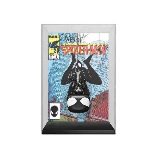 FUNKO POP! 71 Spider-man tuta nera - Marvel Web of Spider-man #8