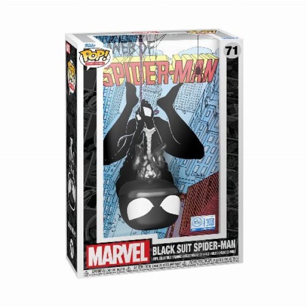 FUNKO POP! 71 Spider-man tuta nera - Marvel Web of Spider-man #8