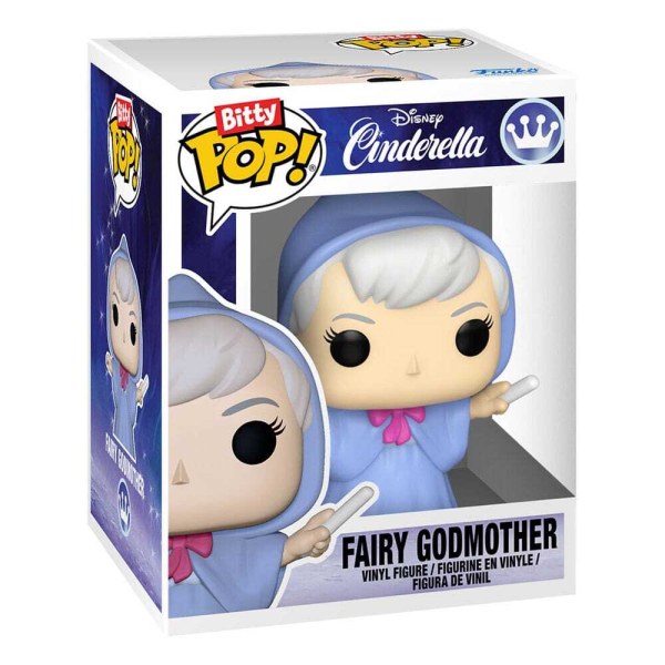 Disney Bitty POP! Espositore con 2 personaggi in vinile del Castello di Cenerentola