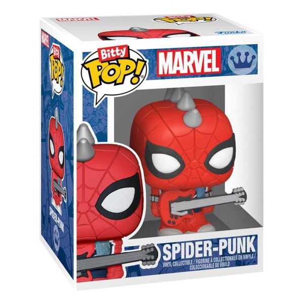 Espositore Marvel Bitty POP! con 2 personaggi in vinile di Spider-Man Web