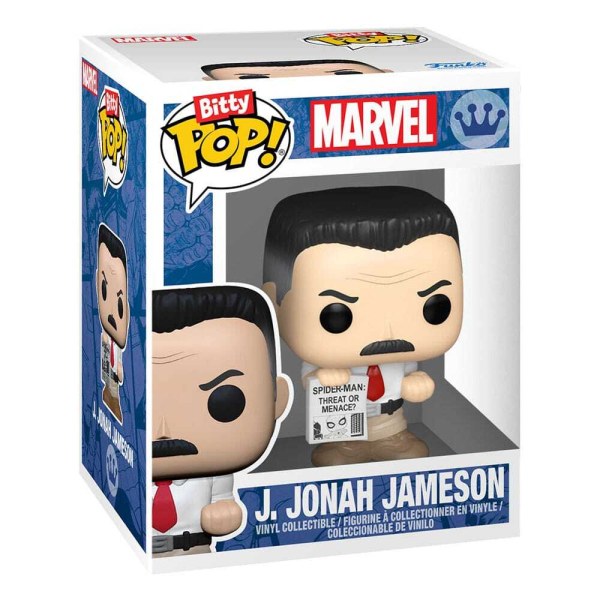 Confezione da 4 statuette Bitty POP di Spider-Man! Serie 1 in vinile da 2 cm