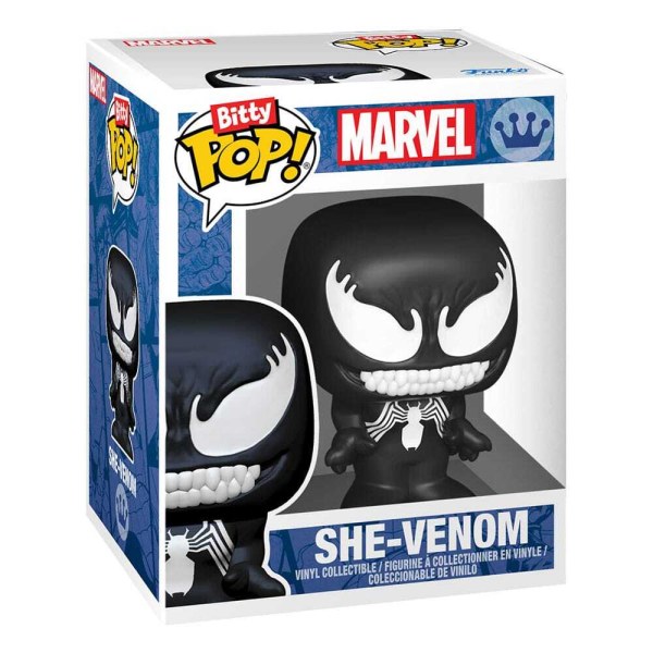 Confezione da 4 statuette Bitty POP di Spider-Man! Serie 3 in vinile da 2 cm