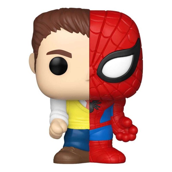 Confezione da 4 statuette Bitty POP di Spider-Man! Serie 4 in vinile da 2 cm
