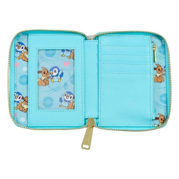 Portamonete Pokémon di Loungefly Piplup e Eevee Friends