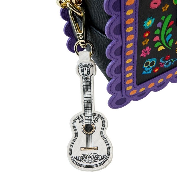 Borsa a tracolla Loungefly Disney Coco Miguel Calavera Floral sac bandoulière