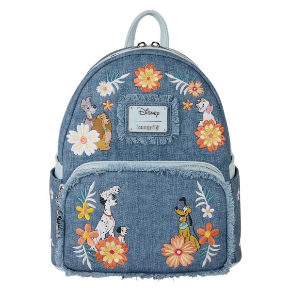 MINI ZAINO CANI E GATTI CON FRANGE - DISNEY LOUNGEFLY