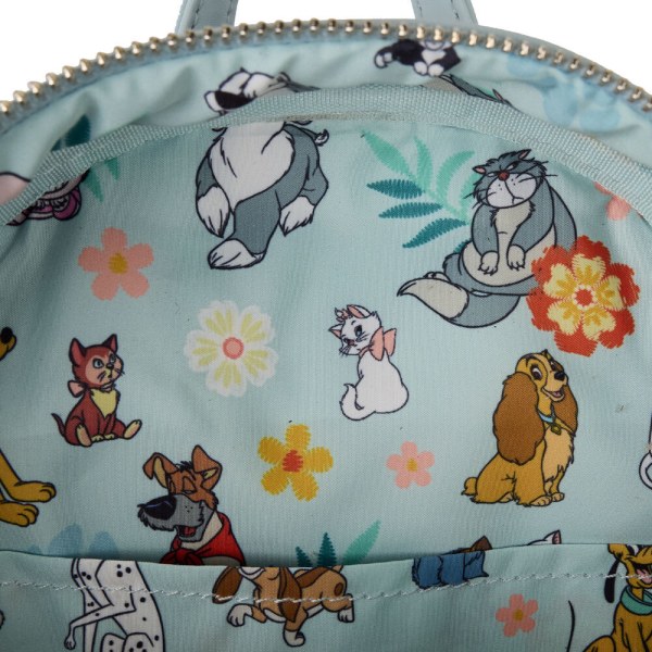 MINI ZAINO CANI E GATTI CON FRANGE - DISNEY LOUNGEFLY