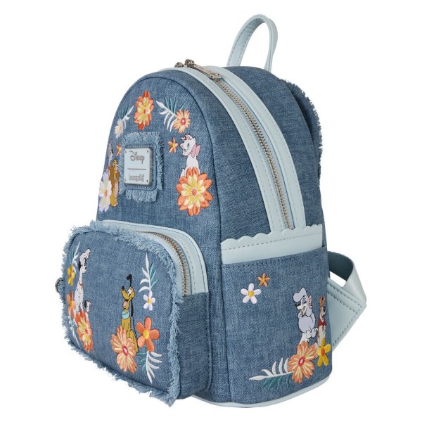 MINI ZAINO CANI E GATTI CON FRANGE - DISNEY LOUNGEFLY