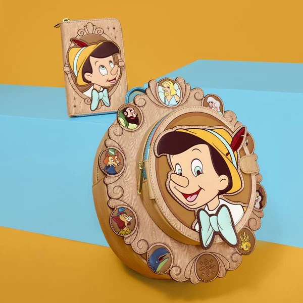 Portafoglio Cameo Pinochio - Disney Loungefly