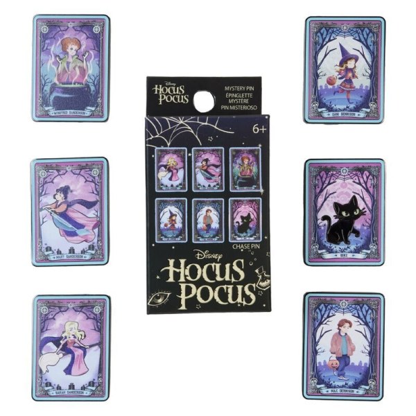 Spilla smaltata in scatola cieca Disney Hocus Pocus Tarot assortiti