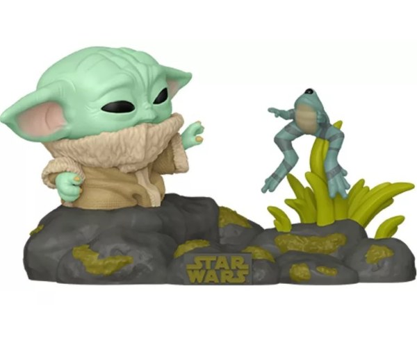 Star Wars Pop! 721 Deluxe Mandalorian S10 Din Grogu Frog