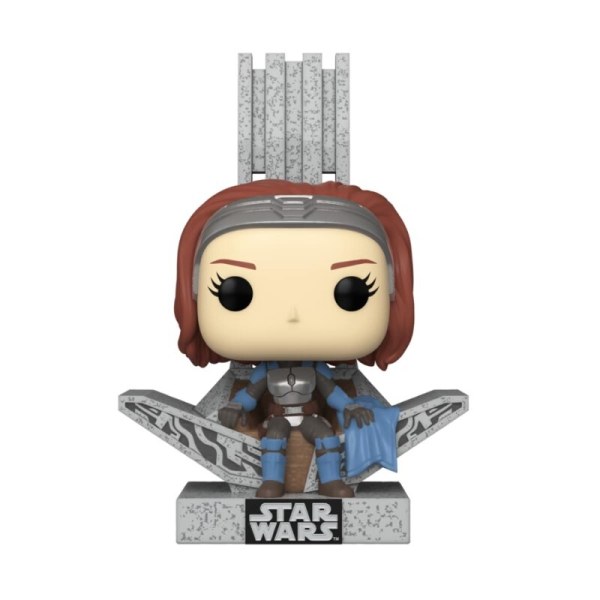 Star Wars Mandalorian Pop! 669 Deluxe S9 Trono di Bo Katan