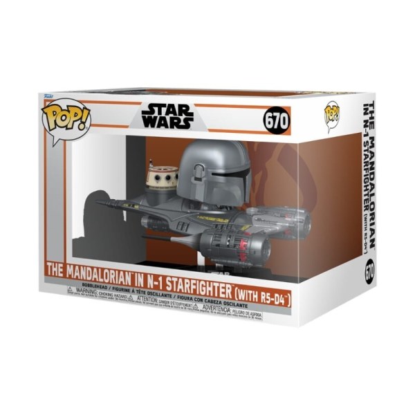 Star Wars Mandalorian Pop! 570 cavalca S9 Mandalorian N1 Starfighter