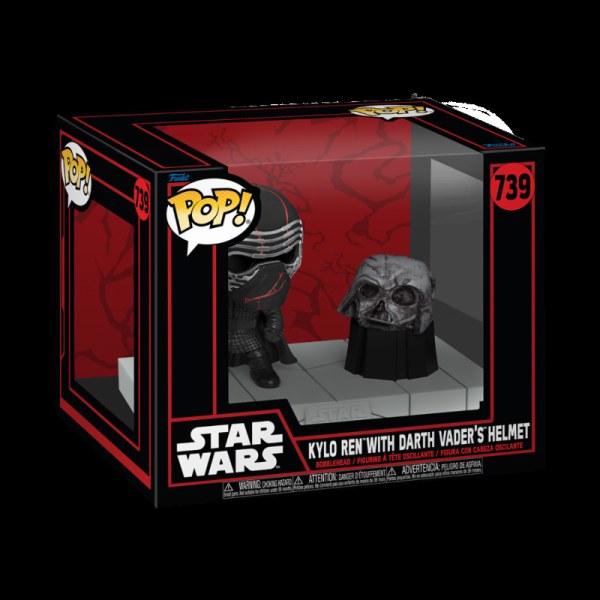 Star Wars Pop! 739 Maschera Deluxe Darkside Kylo Ren Vader