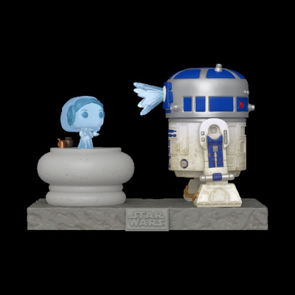 Star Wars Pop! 766 S9 Deluxe R2-D2 e Leia
