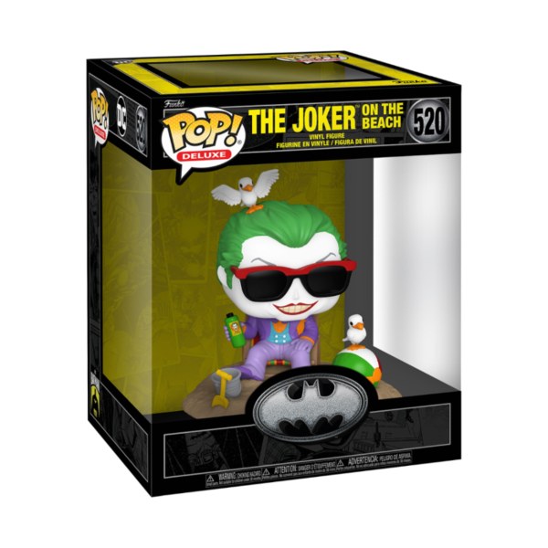 Dc Pop! 520 Deluxe Batman 85° Anniversario The Joker Beach