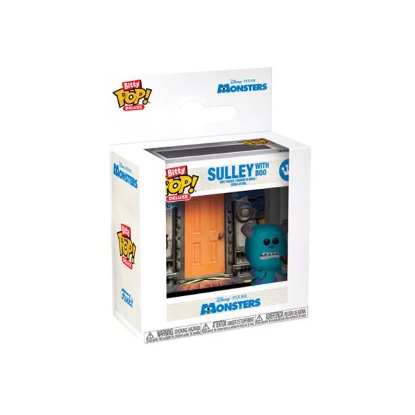 Porte Deluxe Bitty Pop di Monstres & Compagnie con Sully