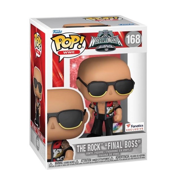 WWE Pop! 168 The Rock Boss finale Wrestlemania 40