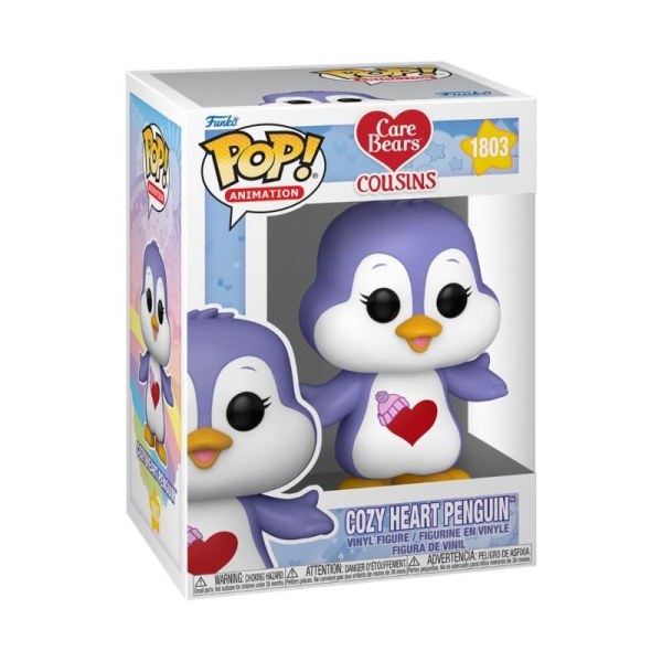 Care Bears Bisounours Pop! 1803 Pinguino a forma di cuore accogliente